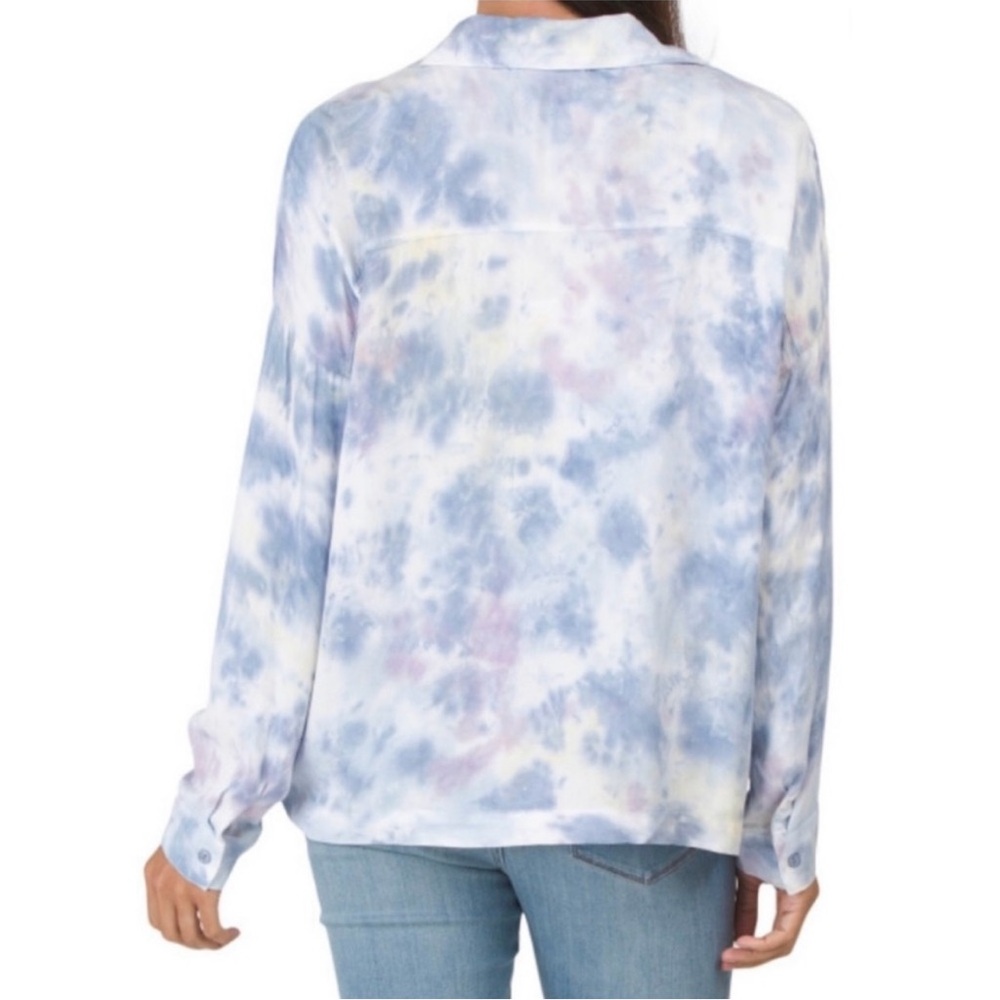NWT YF&B Soho Tie Dye Blouse - Picture 8 of 9